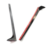 Maxbell 2 Pieces Rear Window Spoiler Wing of Side Trim for MK5 2011-2017