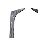 Maxbell 2 Pieces Rear Window Spoiler Wing of Side Trim for MK5 2011-2017