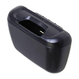 Maxbell Car Trash Can with Lid Hanging Auto Waste Black