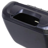 Maxbell Car Trash Can with Lid Hanging Auto Waste Black