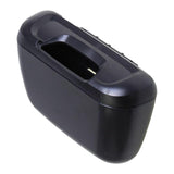 Maxbell Car Trash Can with Lid Hanging Auto Waste Black