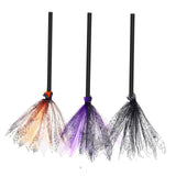 Maxbell Halloween Broom Gift Prop Broomstick Costume Accessories Accessory Black