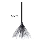 Maxbell Halloween Broom Gift Prop Broomstick Costume Accessories Accessory Black