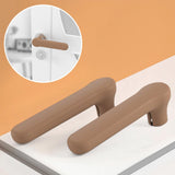 Maxbell Door Handle Protective Cover Silicone Sleeve Anti Collision Door Knob Cover Coffee