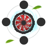 Maxbell Cooling Vest Fan Conditioner Adjustable Cooling Fan for Welder