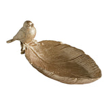 Maxbell Abstract Animal Figurines Statues Storage Tray Wedding Home Decoration Golden