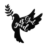 Maxbell Metal Dove sign wall Rustic Wall Indoor