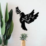 Maxbell Metal Dove sign wall Rustic Wall Indoor