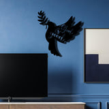 Maxbell Metal Dove sign wall Rustic Wall Indoor