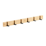 Maxbell Folding Wall Mounted Coat Hook 6 Hook Coat Racks for Jacket Key Entryway