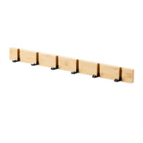Maxbell Folding Wall Mounted Coat Hook 6 Hook Coat Racks for Jacket Key Entryway
