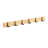 Maxbell Folding Wall Mounted Coat Hook 6 Hook Coat Racks for Jacket Key Entryway