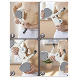Maxbell Portable Core Trainer Board Muscle Abdominal Flat Support  black and count
