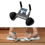 Maxbell Portable Core Trainer Board Muscle Abdominal Flat Support  black and count