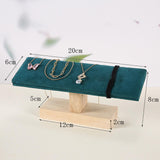 Maxbell Portable Watch Display Stand Jewelry Towers for Bedroom Living Room Display Greenish