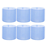 Maxbell 6 Pieces Bangs Roll salon Adhesive Hairstyling Rollers Dia 6.4cm
