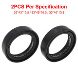 Maxbell Motorcycle Front Fork Damper Oil Seal Durable for Motorbike Replaces