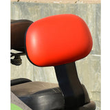 Maxbell Electric Bicycle Rear Seat Backrest Back Saddle Electric Bicycle Back Seat Red