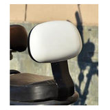 Maxbell Electric Bicycle Rear Seat Backrest Back Saddle Electric Bicycle Back Seat White
