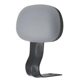 Maxbell Electric Bicycle Rear Seat Backrest Back Saddle Electric Bicycle Back Seat Gray