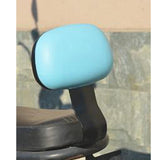 Maxbell Electric Bicycle Rear Seat Backrest Back Saddle Electric Bicycle Back Seat Blue