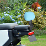 Maxbell Electric Bicycle Rear Seat Backrest Back Saddle Electric Bicycle Back Seat Blue