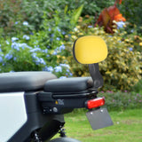 Maxbell Electric Bicycle Rear Seat Backrest Back Saddle Electric Bicycle Back Seat Yellow