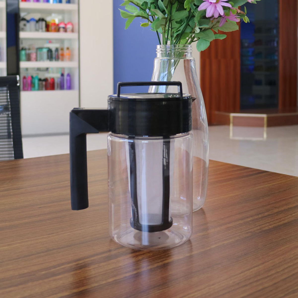 Maxbell Cold Tea Brewing Coffee Maker Cold Tea Brewing Pitcher for Camping Cafe