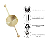 Maxbell 32ml Bar Jigger for Bartending Bar Accessory Tools for Party Home gold plated
