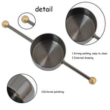 Maxbell 32ml Bar Jigger for Bartending Bar Accessory Tools for Party Home black plated