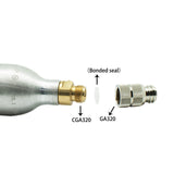 Maxbell CO2 Cylinder Adapter to Cga320 Female Thread Replaces Precise Size Accessory