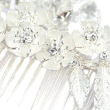 Maxbell Wedding Hair Comb Clip Pin Side Comb Tiara for Festival Beach Bridesmaids