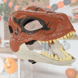 Maxbell Cartoon Dinosaur Mask Costume Accessory for Festivals Birthday Kids Gifts