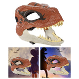 Maxbell Cartoon Dinosaur Mask Costume Accessory for Festivals Birthday Kids Gifts