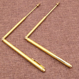 Maxbell Dowsing Rod Copper Flexible detections Rod for Paranormal Outdoor 1 Pair