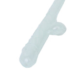 Maxbell 10Pcs Hens Night Glow In Dark Willy Straw Plastic Dicky Sipping Straws
