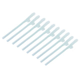 Maxbell 10Pcs Hens Night Glow In Dark Willy Straw Plastic Dicky Sipping Straws