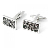Maxbell Stainless Steel Men Cuff Link CUFFLINKS Shirt Set StarWars Black