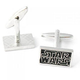 Maxbell Stainless Steel Men Cuff Link CUFFLINKS Shirt Set StarWars Black