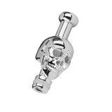 Maxbell Silver Tone Metal Skull 510 Drip Tip for Atomizer Clearomizer Tanks