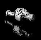Maxbell Silver Tone Metal Skull 510 Drip Tip for Atomizer Clearomizer Tanks