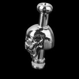 Maxbell Silver Tone Metal Skull 510 Drip Tip for Atomizer Clearomizer Tanks