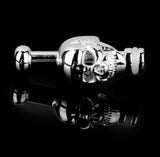 Maxbell Silver Tone Metal Skull 510 Drip Tip for Atomizer Clearomizer Tanks