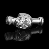 Maxbell Silver Tone Metal Skull 510 Drip Tip for Atomizer Clearomizer Tanks