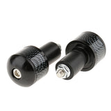 Maxbell Carbon Aluminum Barends Bar End Plug For 7/8" Handlebar Grips Motorcycle