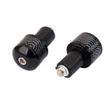 Maxbell Carbon Aluminum Barends Bar End Plug For 7/8" Handlebar Grips Motorcycle
