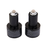 Maxbell Carbon Aluminum Barends Bar End Plug For 7/8" Handlebar Grips Motorcycle