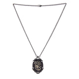 Maxbell Unisex Steampunk Vintage Alloy Ugly Women Pendant Chain Necklace Jewelry