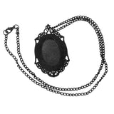 Maxbell Unisex Steampunk Vintage Alloy Ugly Women Pendant Chain Necklace Jewelry