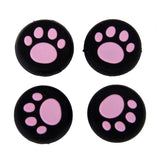 Maxbell Cat Paw Analog Silicone Joystick Thumbstick Grips Caps for PS4